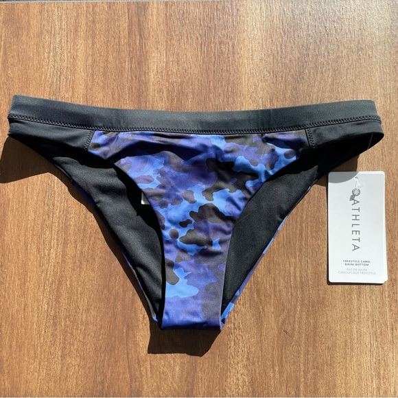 Athleta Other - Athleta Freestyle Camo Bikini Bottom NWT
